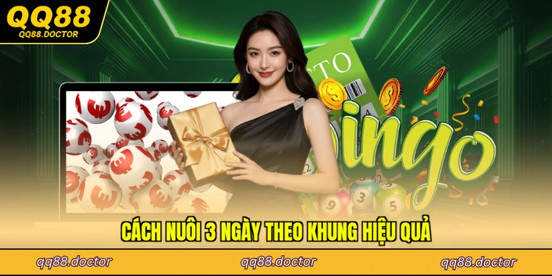 Cách nuôi 3 ngày theo khung hiệu quả